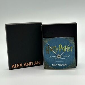 Alex and Ani Harry Potter Deathly Hallows Necklace in Sterling Silver